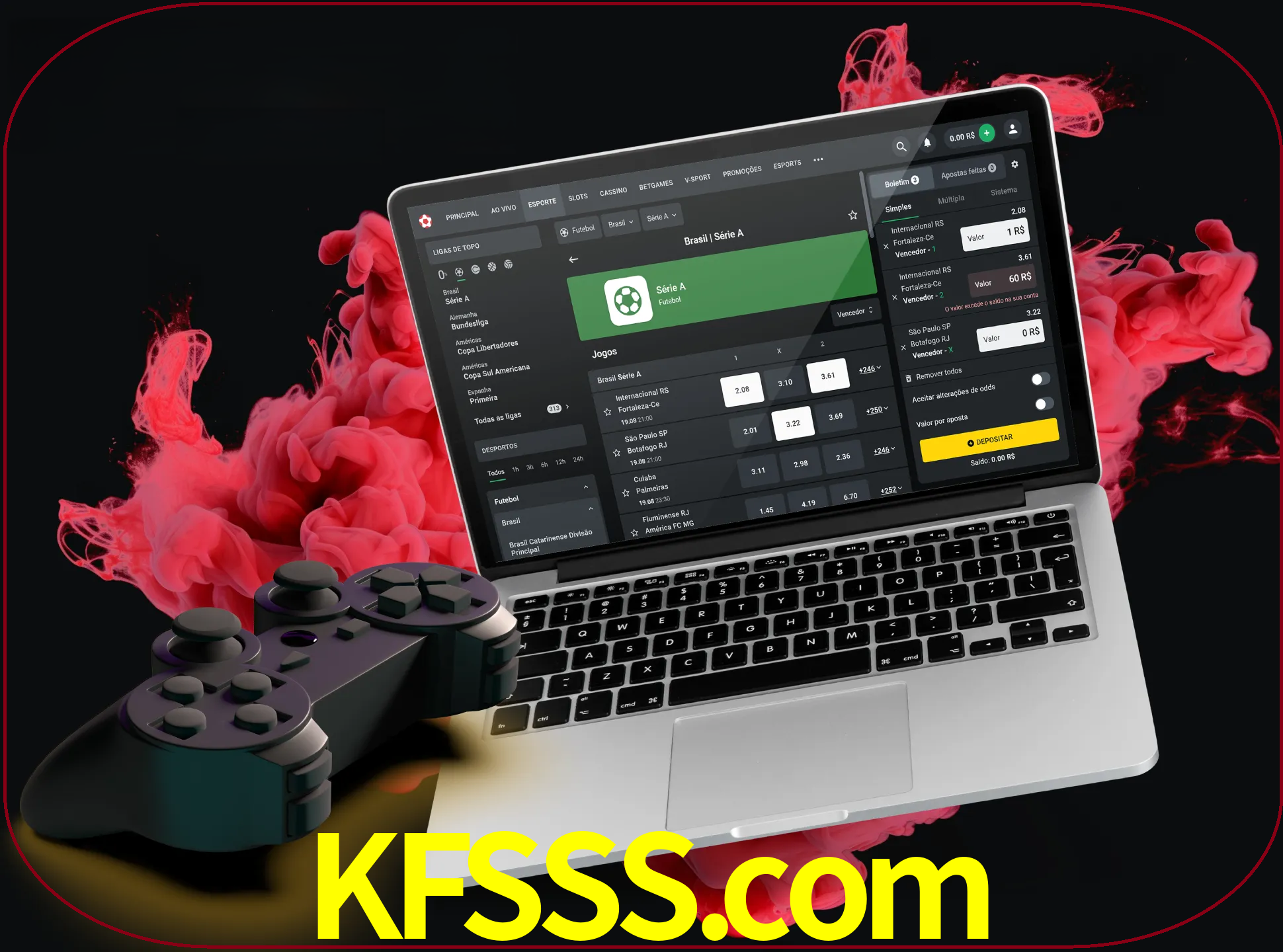 Visite a secção especial de jogos de vídeo em kfsss para descobrir em que jogos pode apostar e ganhar muito dinheiro.